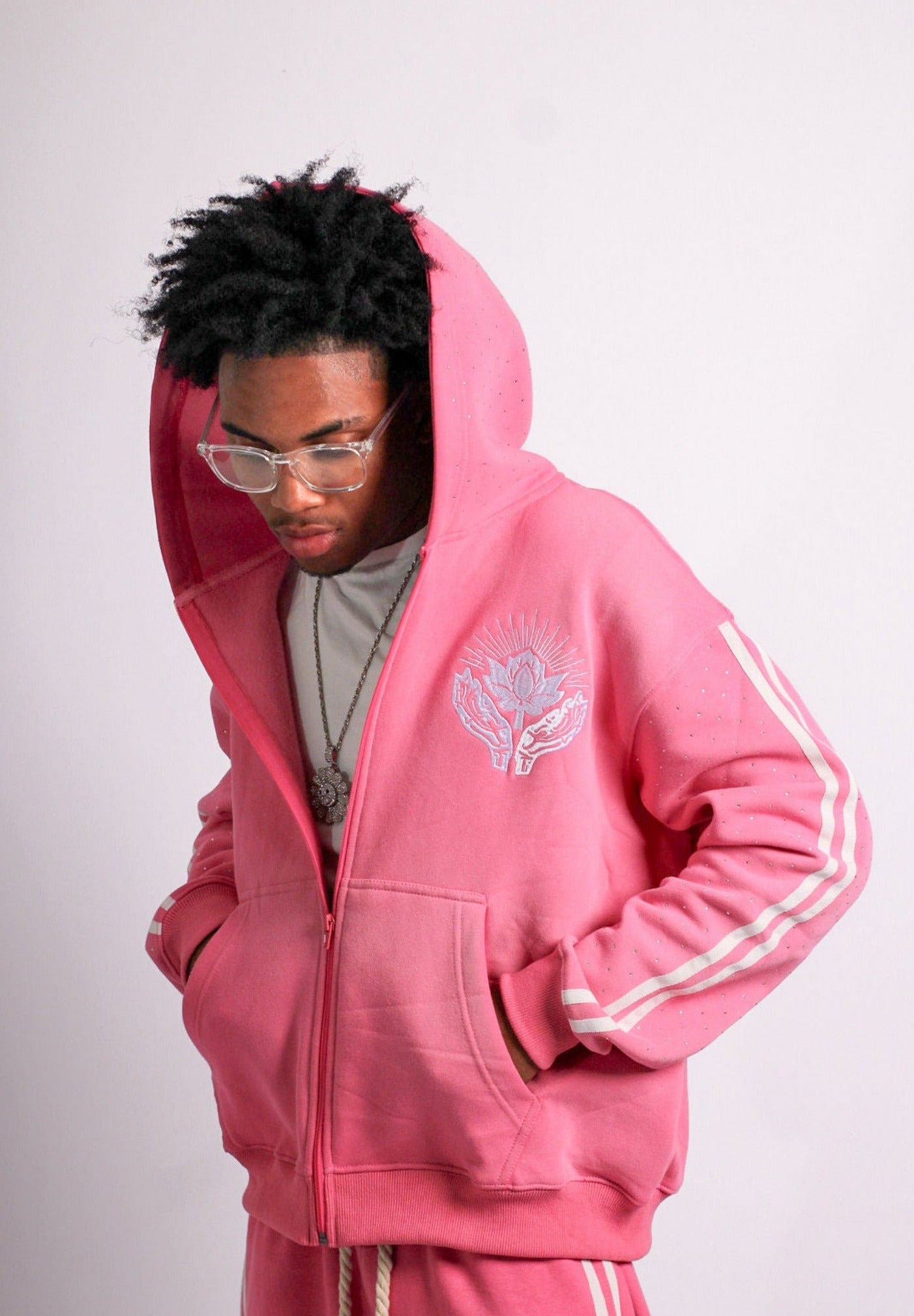 Pink Zip Up – Restore Culture