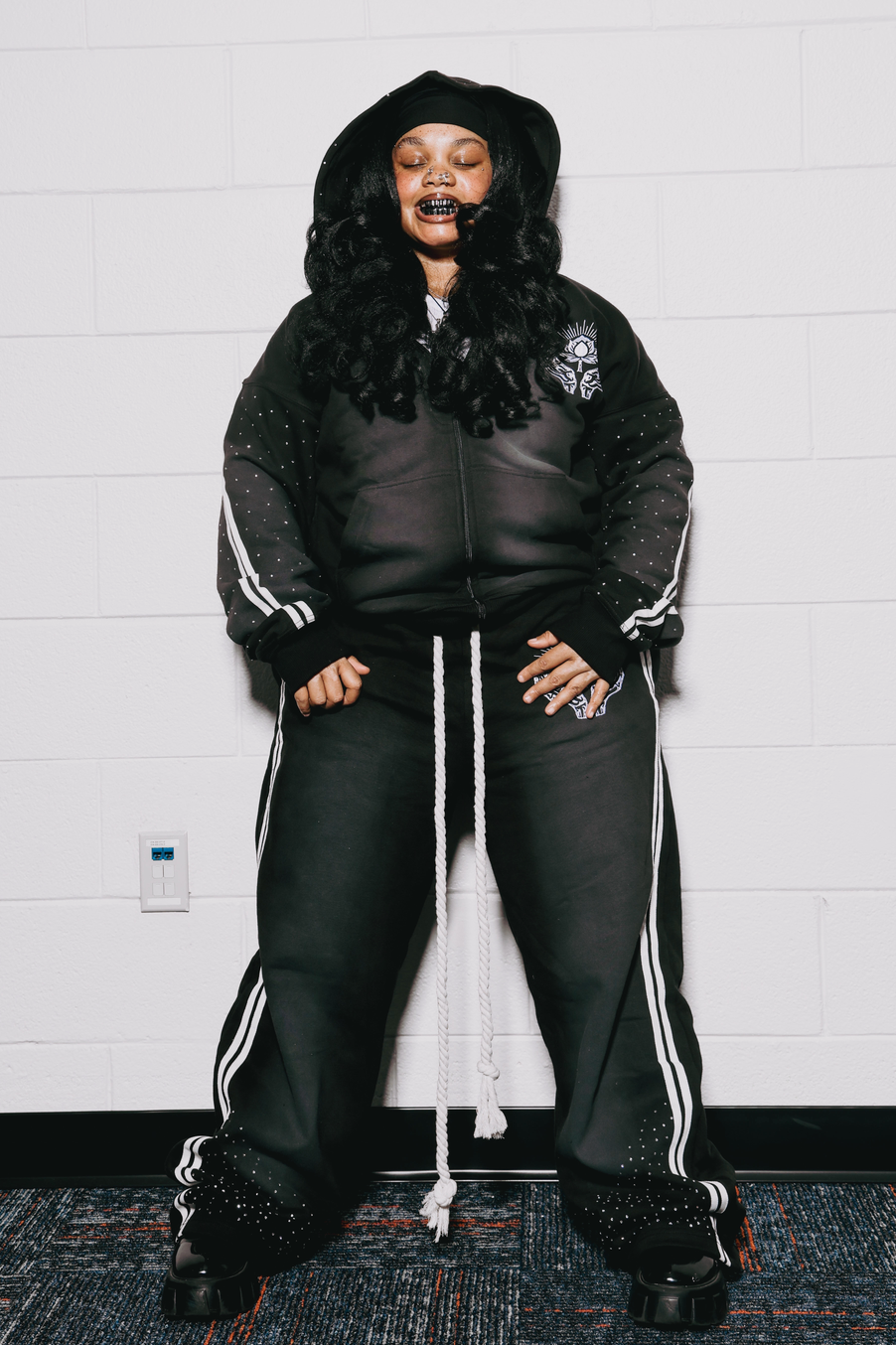 Black Zip Up